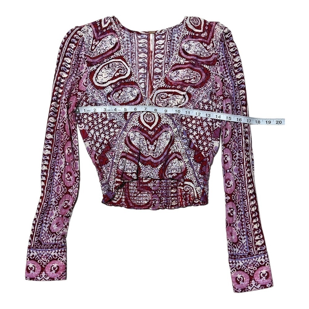 We The Free by Free People – Molly Ribbed Crop Top – Size Small - Picture 6 of 8